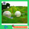 Venta caliente y buena calidad burbuja humana inflable del fútbol / bola de parachoques / zorb del balompié